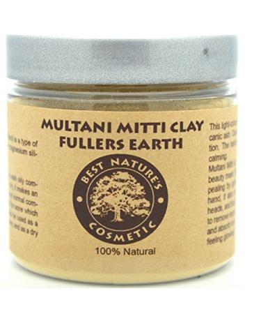 Multani Mitti- Fullers Earth Clay 4 oz 120 ml