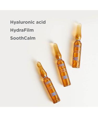 ISDIN Hyaluronic Booster Serum Ampoules - Deep Hydration with Peptide Formula - Buy Online on SooperMarket.com
