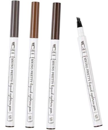 FOYTOKI 8 Pcs Eyebrow Makeup Tool Eyebrow Pen Brow Pencil Liquid Eyebrow Pen Waterproof Eyebrow Pen - Buy Online on SooperMarket.com