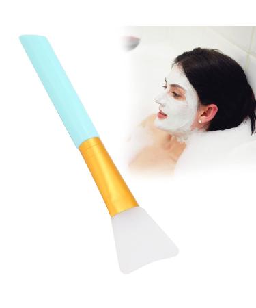 Soft Head Face Mask Brush | Silicone Mask Applicator for Foundation & Cream | Beauty Tool for Salon & Home Use - Blue - Buy Online on SooperMarket.com