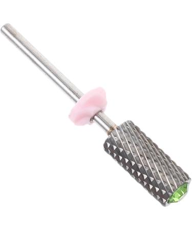 FOMIYES Nail Bits Cuticle Bit for Nail Drill Nail Drill Bits for Acrylic Nails Manicure Nail Drill Bits Cuticle Drill Bits for Nails Metal Nail Drill Bit Clean Nail Polish Tungsten Steel 7x1.2cm 1.0