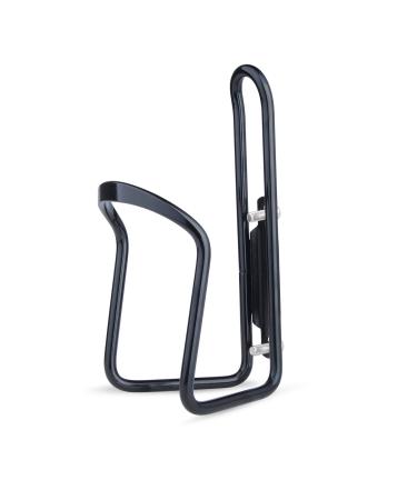 FiveBox Lightweight Aluminum Alloy Bicycle Water Bottle Cage Holder for Outdoor Activities black 1Pack