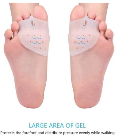 Silicone Hallux Valgus Correction Toe Separators - Bunion Pads for Pain Relief and Bunions Correction - Universal Size - Buy Online on SooperMarket.com
