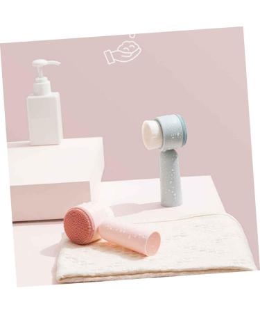 Handheld Silicone Facial Brush for Deep Pore Cleaning - 5.5x12.5cm | International Shipping Available - Buy Online on SooperMarket.com