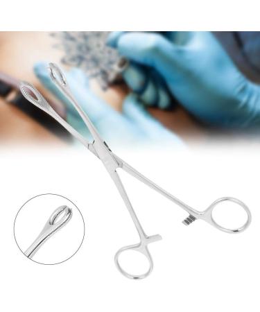 Professional Surgical Steel Sponge Tweezers for Upper Lip Navel Nose Tongue & Septum | Stainless Steel Precision Tools - Buy Online on SooperMarket.com