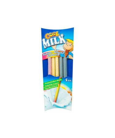 Buy Cool Milk ko Drinking Straws - 10 Packs | Chocolate Vanilla & Strawberry Flavors | Compostable & Eco-Friendly - Buy Online on SooperMarket.com