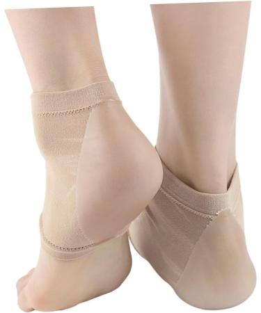 FOMIYES 3 Pairs Heel Anti-Crack Socks Gel Socks Ankle Socks - Buy Online on SooperMarket.com
