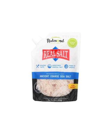 Redmond Real Salt Sea Salt Unrefined Coarse 454 Gram