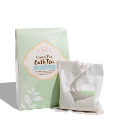Bath Tea Bags  Green Tea Extract & Chamomile Bath Tea  Herbal Bath Teas  Gift for Her- 3 Individual Tea Bags