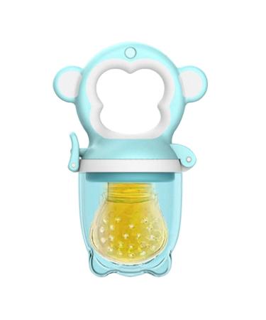 Baby Food Fruit Feeder - Portable Pacifier with Food-Safe Silicone Rings & Easy-Clean Handle | Tommee Tippee Schnuller - Blau - Buy Online on SooperMarket.com