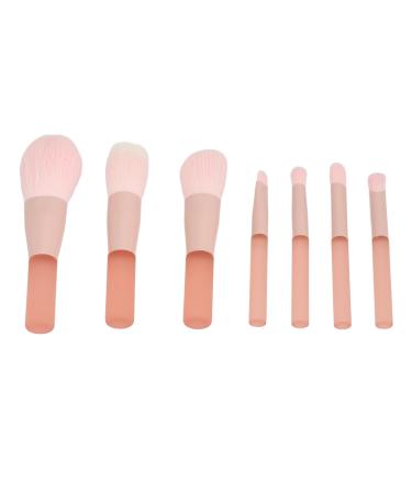 Zetiling 7pcs Makeup Brushes Set Fluffy and Soft Bristles Strong Powder Pickup Resin Handle Carrying Case Ideal Present for Women Portable