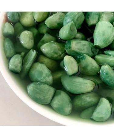 Laba Garlic Emerald Green Sweet and Sour Pickled Garlic - Shandong Specialty Gift Condiment (260g/bag) - Buy Online on SooperMarket.com