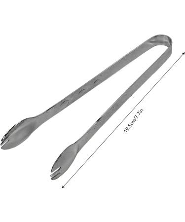 Premium Stainless Steel Long Kitchen Tweezers - Versatile Precision Toothed Tips for Cooking - Buy Online on SooperMarket.com