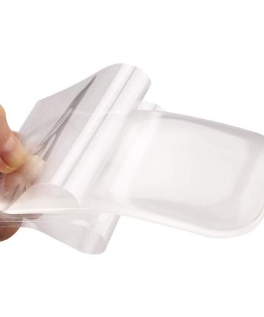 Coobbar 2pcs Reusable Eyelash Holder Pads - Clear and Pink | Eyelash Extension Accessories - Buy Online on SooperMarket.com