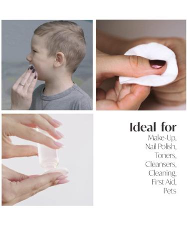 SRV HUB 120 Round Cotton Pads - Soft Double-Sided Make-Up Remover & Cosmetic Cotton Pads for All Skin Types (120 Pieces) - Buy Online on SooperMarket.com