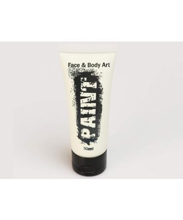 UV Bodypainting paint in a tube (UV BodyPaint Tube) - white 30 ml