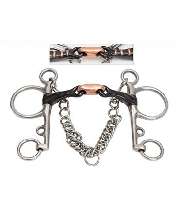 Shires Double Jointed Pelham With Sweet Iron Mouth 5"