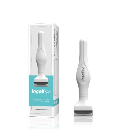 Microneedling Derma Stamp for Hair Growth - Professional Microneedle Dermapen 175 Pins Derma Roller Pen for Body Skin Care Home Use Stamp1.5