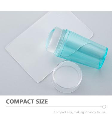 Uonlytech 2-Piece Silicone Nail Art Stamper Set | DIY Nail Decor Tools | International Shipping - Buy Online on SooperMarket.com