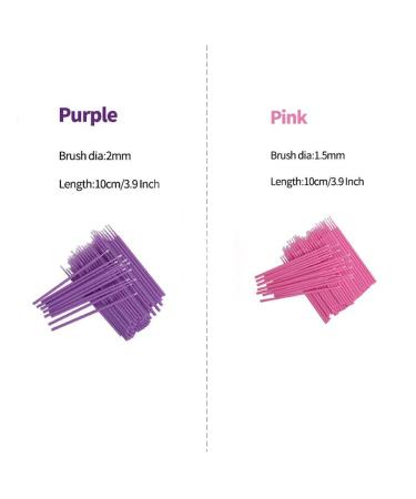 200 Microbursten Eyelashes for Extensions | Disposable Lash Tools & Adhesive Remover - Perfect for Makeup & Hygiene - Buy Online on SooperMarket.com