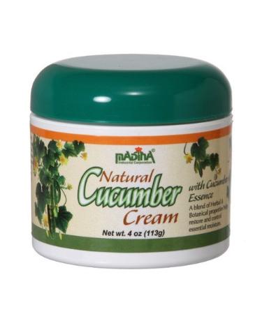 Madina - Natural Cucumber Cream 4 Oz.