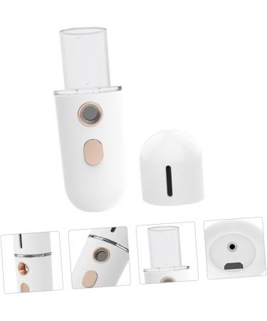 HAPINARY 1pc Hydrating Instrument Mini Face Humidifier Spa Steamer Beauty Steamer Face Water Steamer Nano Spray Humidifier Skin Steamer Hydrating Mister White Abs Moisturizing - Buy Online on SooperMarket.com