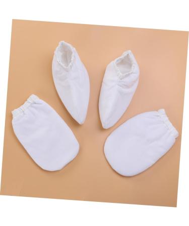 minkissy 2 Pairs Dog Treat Jar Wig Bags Satin Laundry Dispenser Hen Party Games Paraffin Wax Gloves Clipper Grippers Kerchief for Women Tooth Gem Sequin Cosmetic Bag Hand Product White - Buy Online on SooperMarket.com