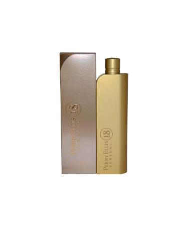 Perry Ellis 18 Sensual for Women Eau De Parfume Spray 3.4 Ounces Clear Floral Raspberry Vanilla 3.4 Fl Oz (Pack of 1)
