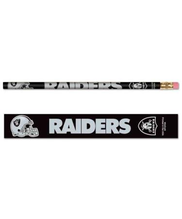WinCraft NFL Oakland Raiders 15561041 Pencil (6 Pack)