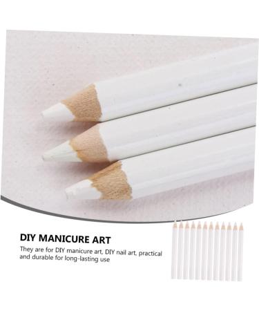 DOITOOL 60 Pcs Nail Point Drill Pencil Manicure Accessory Creative Manicure Pen Beads Crystal Diamond Pen Nail Art Picking Pen Nail Gem Jewelry Pen Gems Accessories Wood Rhinestones White - Buy Online on SooperMarket.com