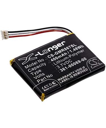 Replacement Battery for Garmin Barklimiter & Delta Collars | 400mAh 3.7V | Compatible GAB102 GAD109 Varia RDU - Buy Online on SooperMarket.com
