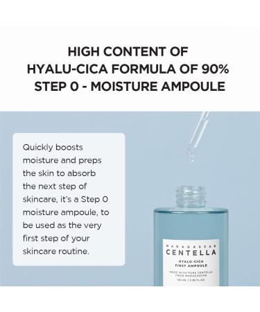 SKIN1004 Hyalu-CICA First Ampoule 100ml - Soothing Hydration for Dry Skin - Buy Online on SooperMarket.com