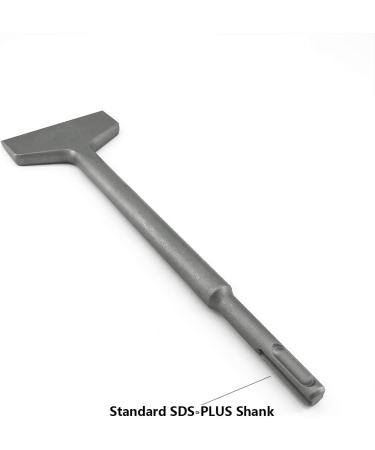 SPKLINE 3 Tile & Thinset Scaling Chisel SDS-Plus Shank - 10 Scraper for Walls & Floors | Compatible with SDS-Plus Hammers - Buy Online on SooperMarket.com