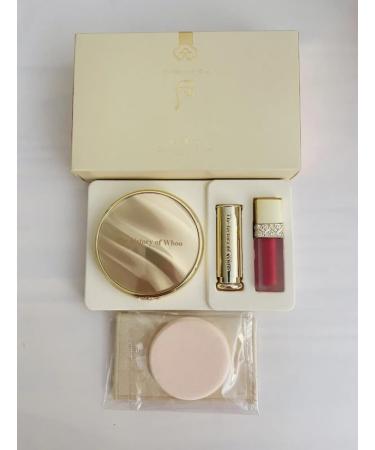 Buy The History of Whoo Gongjinhyang Mi Luxury Glow Pressed Powder No. 21 - Premium Korean Beauty Set | Worldwide Shipping - Buy Online on SooperMarket.com