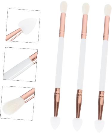 WOONEKY 3pcs Eye Shadow Brush Makeup Eyeshadow Portable Eye Brushes Eyeshadow Makeup Applicator Nylon - Buy Online on SooperMarket.com