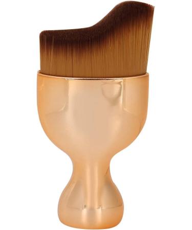Makeup Brush Portable Curve Black Foundation Brush Foundation Multifunction for Girls Ladies Women Makeup - Buy Online on SooperMarket.com