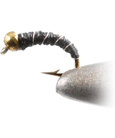 45-Piece Midge Assortment with Mustad Signature Fly Hooks - Rainbow Warriors, Zebra Midges, WD40, RS2 Emergers | Sizes 18, 20, 22 - Buy Online on SooperMarket.com