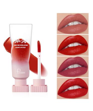 MIESCHER Colored Liquid Lipstick - Long Lasting Matte Lip Cream for Women (06 Pink) - Buy Online on SooperMarket.com