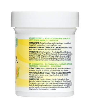 De La Cruz Arnica Salve - 24 Hour Moisture for Dry Feet and Hands - 2 oz - Buy Online on SooperMarket.com