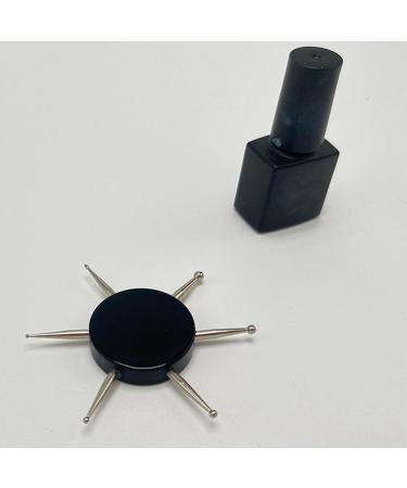 MagiDeal 2xMultipurpose Nail Dotting Tool Drawing Nail Pens Painting Embossing Rhinestone Picker 6 Heads Black 2 Pcs - Buy Online on SooperMarket.com