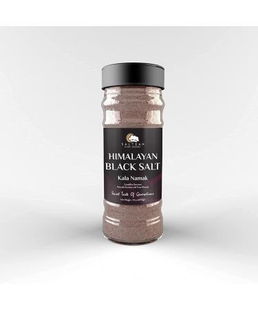 Himalayan Black Salt Fine 400g - Dual Flip Kala Namak - SALTEAN Chef Secret - Vegan-Friendly Seasoning with 84 Minerals - Buy Online on SooperMarket.com