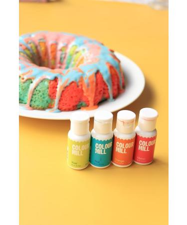 Color Mill Oil Blend Food Coloring - Melon 20ml | Ideal for Chocolate Fondant Cupcakes Cakes & Macarons - Vibrant Oil-Based Food Colors - Buy Online on SooperMarket.com