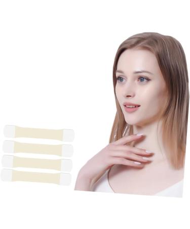 VILLCASE 4pcs Neck Lift Stickers Neck Lift Tape for Neck Wrinkles Loose Skin Tape Rubber Swan Neck Silky Tool - Buy Online on SooperMarket.com