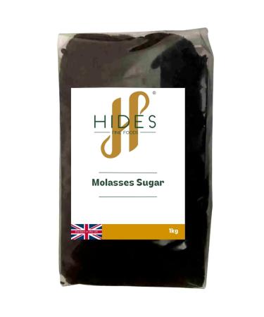 Hides Fine Foods - Molasses Sugar 1kg - GMO - Free - Suitable for Vegetarians - Baking - Cookies - Caramel - Tarts - Pies - Brownies - Desserts - Cooking