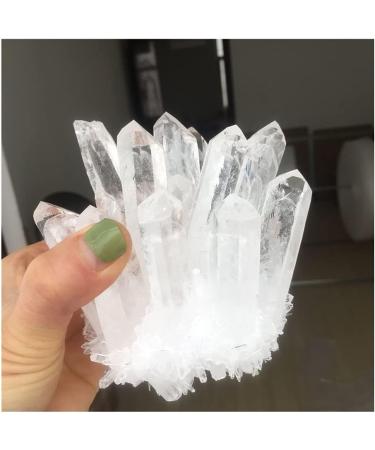 700-750g Natural Clear White Quartz Point Crystal Cluster Specimen 1PCS kaixun - Buy Online on SooperMarket.com