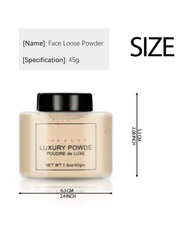 Ksndurn Nude Setting Powder - Loose Face Setting Powder for Makeup Baking - Buy Online on SooperMarket.com