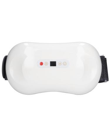 Heated Waist Massage Belt - Deep Penetration Hot Compress Electric Belt for Home Use - Pain Relief & Comfort (White) - Buy Online on SooperMarket.com