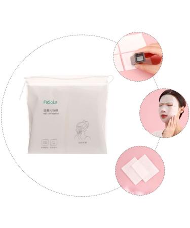 Beaupretty Cotton Makeup Pads - 200pcs Facial Cleaning & Makeup Remover Pads | Compressed Sponges for Easy Use - Buy Online on SooperMarket.com