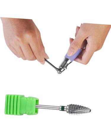 FOMIYES Manicure Tools Nail File Drill Bit Tools Nail Art Supplies Nail Art Accessories Nail Art Tools Nail Grinding Head Flame Type - Buy Online on SooperMarket.com
