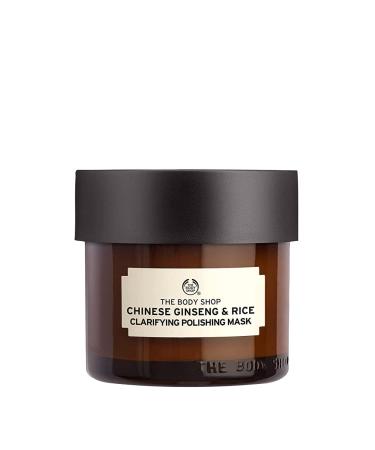 The Body Shop Chinese Ginseng & Rice Clarifying Polishing Mask  2.5 Oz